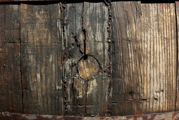 Стара Дерев Яна Старовинна Бочка Вина Пива — стокове фото
