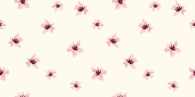 Çiçeksiz desen. Kağıt, kapak, kumaş, iç dekorasyon ve diğer kullanım için vektör tasarımı