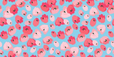 Çiçeksiz desen. Kağıt, kapak, kumaş, iç dekorasyon ve diğer kullanım için vektör tasarımı