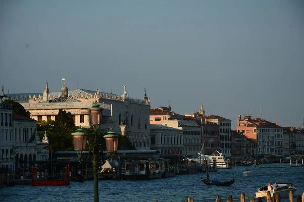 Наблюдение Опыт Венеции Италии Водных Каналов Моря Которые Делают Уникальным — стоковое фото