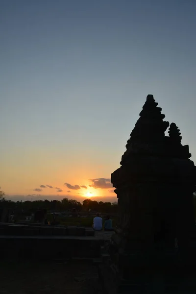 Exploring Ancient Temple Prambanan Sewu Centra Java Indonesia — 스톡 사진