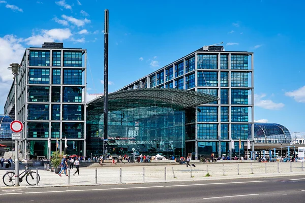 Berlin Deutschland Juli 2021 Impressionen Aus Der Umgebung Des Hauptbahnhofs — Stockfoto
