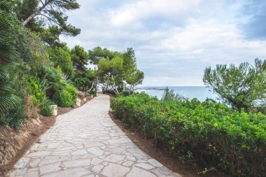 Tarragona, Katalonya, İspanya 'da Roc de Sant Gaieta köyü.