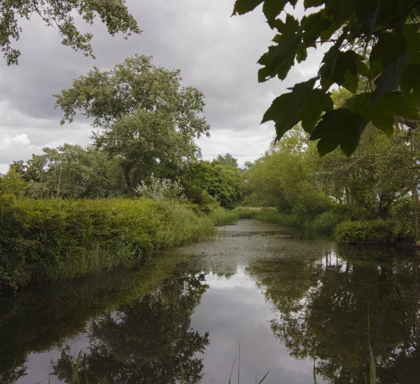 萨福克Orford Ness的鸭池子 — 图库照片