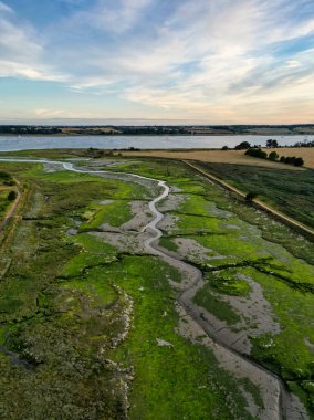Levington Gölü, Orwell nehrinin kıyısında.