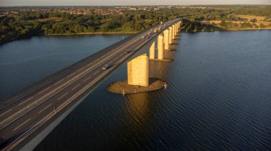 Orwell köprüsünün havadan görüntüsü.