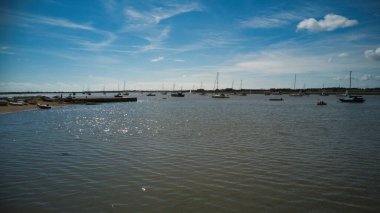 Suffolk yatında Deben Nehri