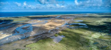 Norfolk 'ta Glaven Nehri sular çekilince