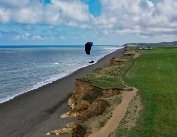 Paraquedas Planando Norfolk — Fotografia de Stock
