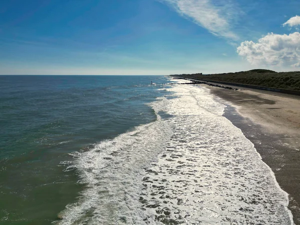 Ваксхэм Норфолке Вид Воздуха Пляж — стоковое фото
