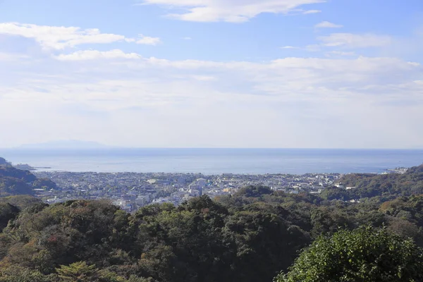 Cityscope Sea Shonan Kamakura Καναγκάουα Ιαπωνία — Φωτογραφία Αρχείου