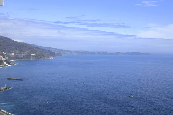 Paesaggio Urbano Atami Shizuoka Giappone Vista Dal Castello Atami — Foto Stock