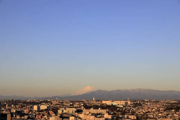 Fuji Vista Yokohama Kanagawa Japão Cena Matinal — Fotografia de Stock