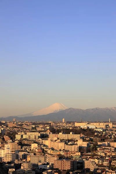 从日本神奈川市横滨看风景 上午现场 — 图库照片