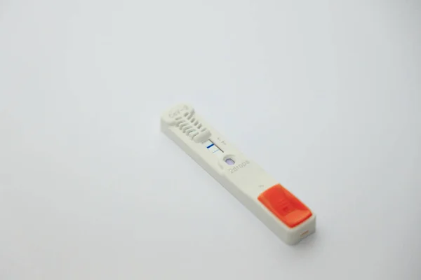 Positive Antigen Test Covd — Stock Photo, Image