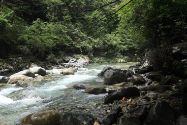 Atera valley in Kiso, Nagano