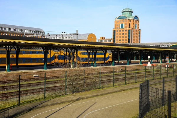 Hertogenbosch Niederlande Februar 2022 Blick Auf Die Hinterseite Des Hauptbahnhofs — Stockfoto