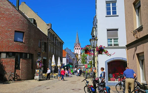 Kempen Nrw Tyskland Maj 2022 Vackra Medeltida Historiska Nedre Rinby — Stockfoto