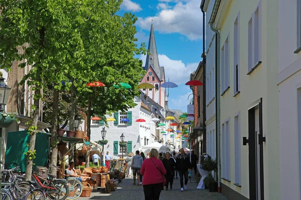 Kempen Nrw Tyskland Maj 2022 Vackra Medeltida Historiska Nedre Rinby — Stockfoto