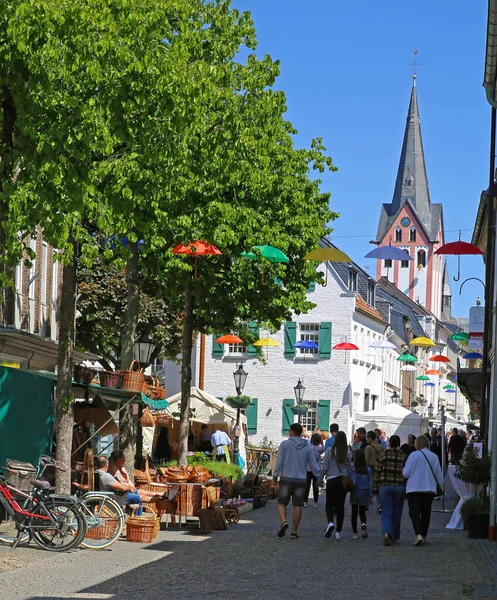 Kempen Nrw Allemagne Mai 2022 Beau Village Médiéval Historique Bas — Photo