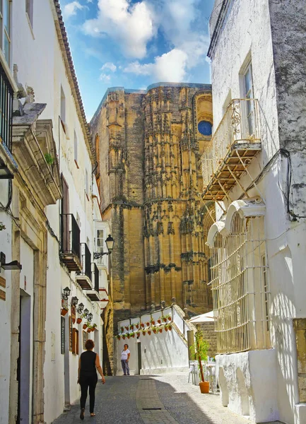 스페인식 골목길 중세식 수없는 스페인의아 코스데라 — 스톡 사진