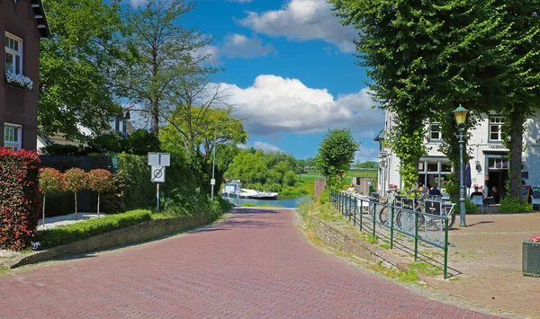 Venlo Steyl Netherlands July 2022 Red Paved Road Dutch Village — Stockfoto