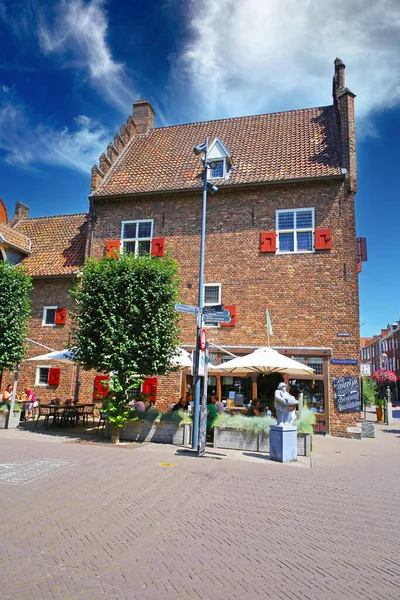Venlo Romerhuis Netherlands July 2022 Beautiful Square Medieval Brick House — Zdjęcie stockowe