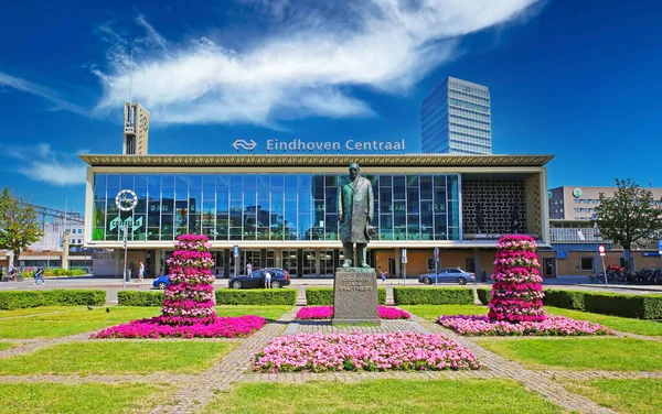 Eindhoven Centraal Hollanda Temmuz 2022 Hollanda Daki Merkez Tren Istasyonunda — Stok fotoğraf