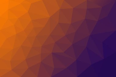 Geometrik üçgen düşük polimerli çizim. Soyut gradyan çokgen arkaplanı. Grafik mozaik arkaplan tasarım işi.