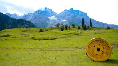 Sonamarg kaşmir 'in güzel manzarası