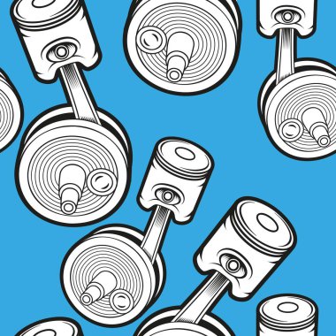 Scooter yedek parçaları, piston deseni.