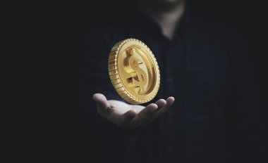 Altın Amerikan Doları 'nı elinde tutan işadamı Amerika Birleşik Devletleri' nden dünyanın en büyük döviz kurudur..