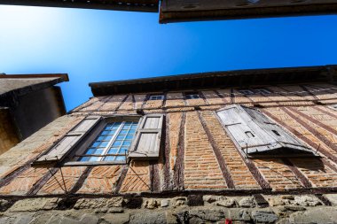 Lautrec yollarında mimari görünüm, Tarn, Fransa