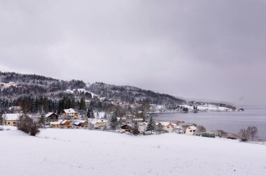 Fransa Saint noktası göl etrafında görüntülemek