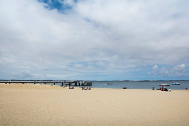 Arcachon Beach, Aquitaine, Fransa
