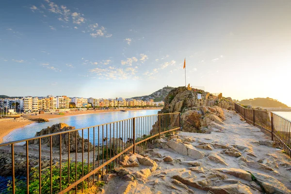 스페인의 바위에 — 스톡 사진