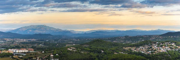 Range Mountains Blanes City Spain — Stock Photo, Image