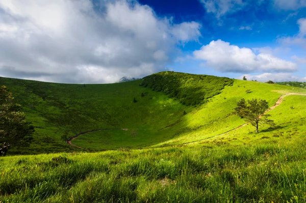 Puy Pariou Antigo Vulcão Auvergne França — Fotografia de Stock