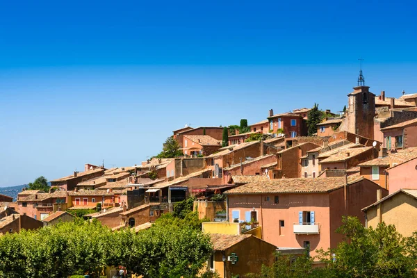 Roussillon Village Vaucluse Terrain France — Photo