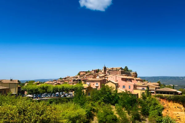 Roussillon Village Vaucluse Terrain France — Photo
