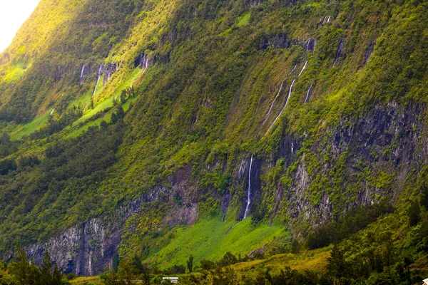 Водоспад Гранд Ілет Салазі Острові Реюньйон — стокове фото