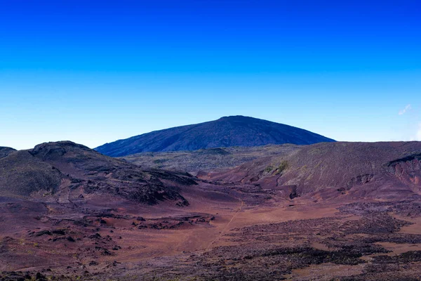 Plaine Des Sables Piton Fournaise Στο Νησί Reunion — Φωτογραφία Αρχείου