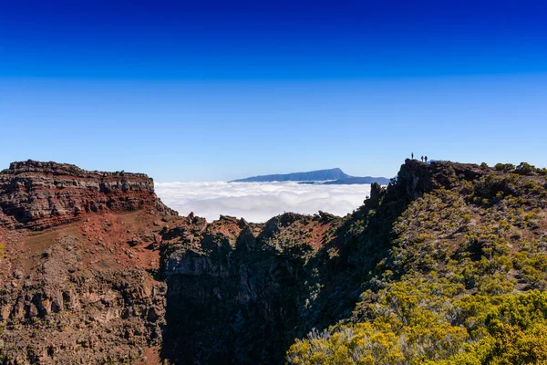 Piton Des Neiges Reunion Adası Nda — Stok fotoğraf