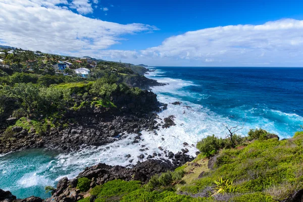 Ravine Des Cafres Sunny Day Reunion Island Large Blue Sky — Stock Photo, Image