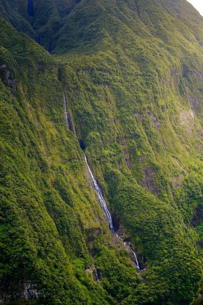 Wunderschöner Wasserfall Takamaka Tal Insel Réunion — Stockfoto