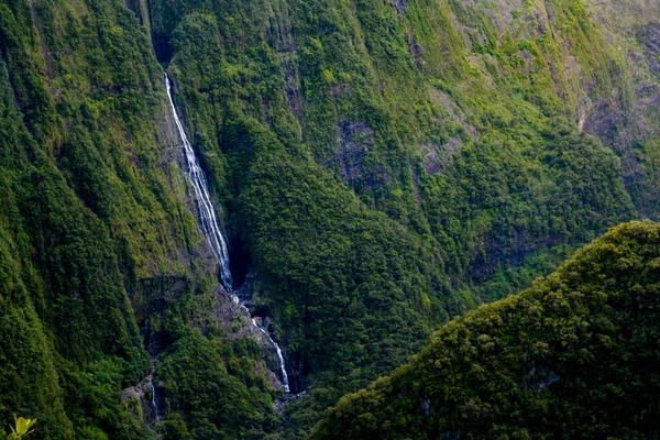 Beautilful Водоспад Takamaka Долини Острів Реюньон — стокове фото