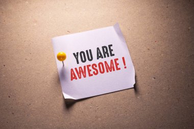 Metin işareti gösteriliyor, Fikir içeren İş Başarı Sözcükleri