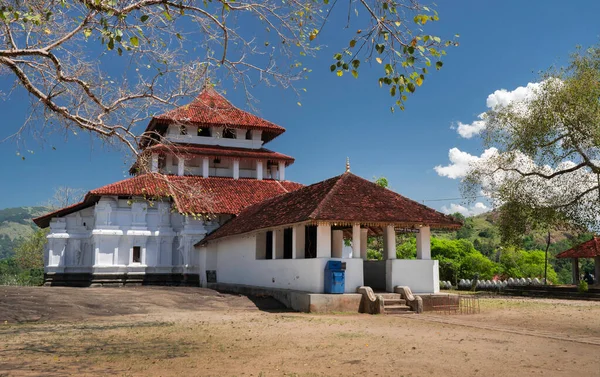Lankatilaka Vihara Antigo Templo Budista Situado Udunuwara Kandy Século Xiv — Fotografia de Stock