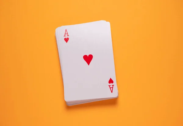 Fechar Jogo Cartas Jogo — Fotografia de Stock