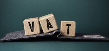 KDV ve İş Konsepti Fikri ile Kelimeleri Kapat